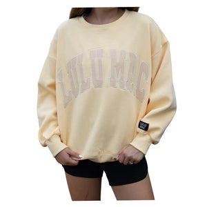 Light Yellow Lulu Mac Sweatshirt