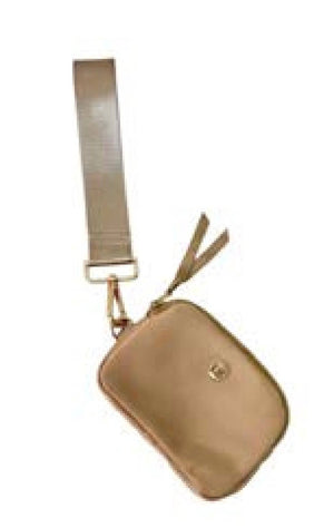 Nylon Keychain Tan